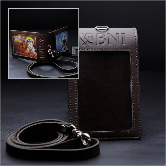 

Id Card - Id Card Holder Name Tag Holder Kulit Bank Bni