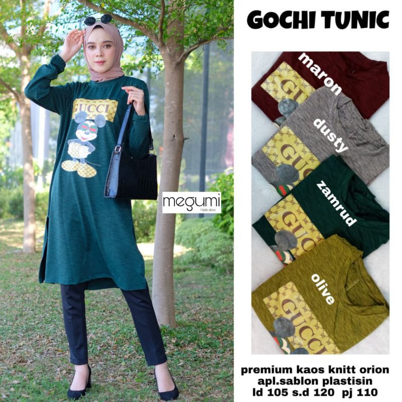 BAJU WANITA TUNIK GUCCI