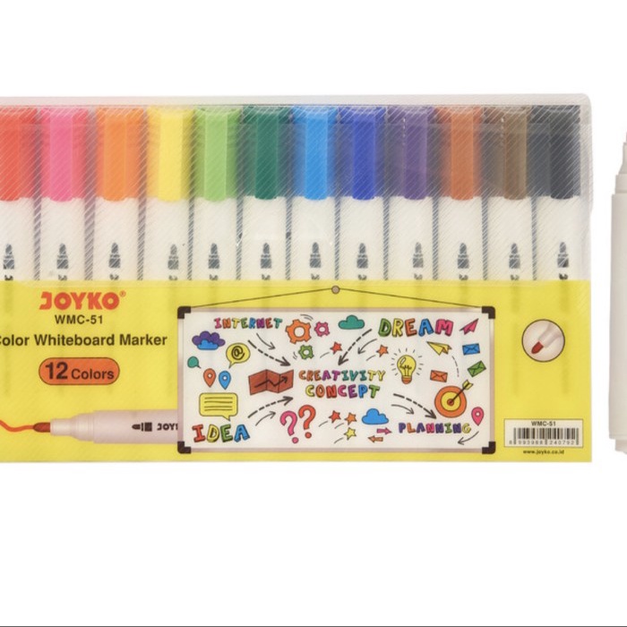 

Jualan Spidol 12 Warna Papan Tulis Anak / Whiteboard Marker Office Kantor Terbatas