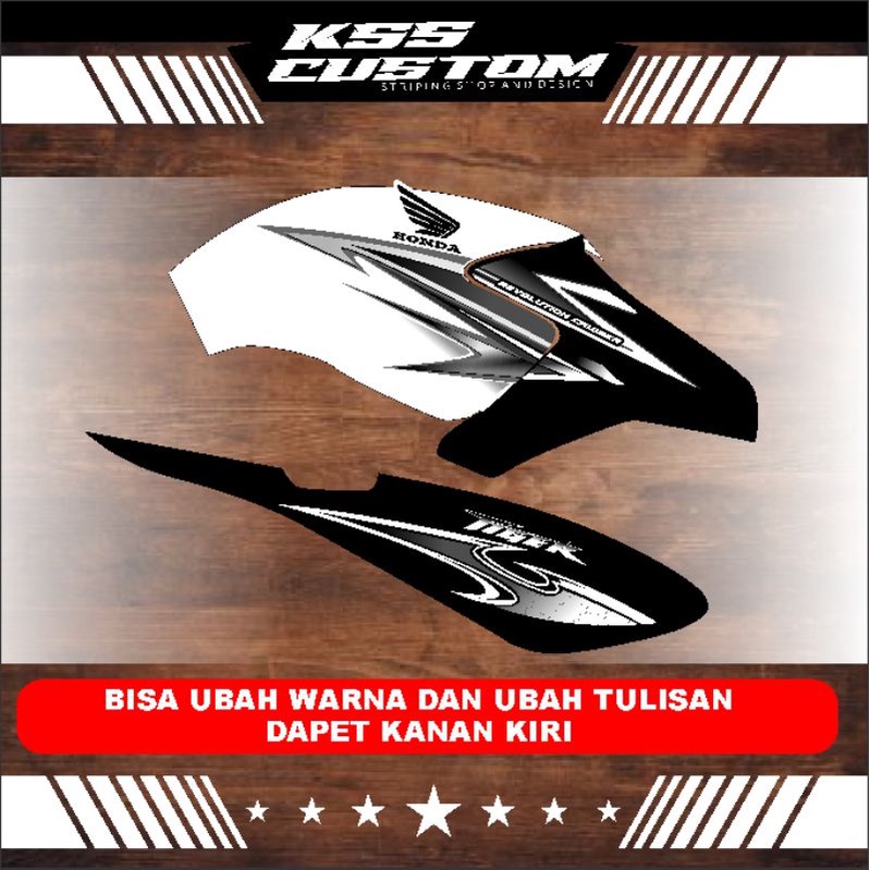 Jual striping tiger custom variasi - striping tiger revo - striping