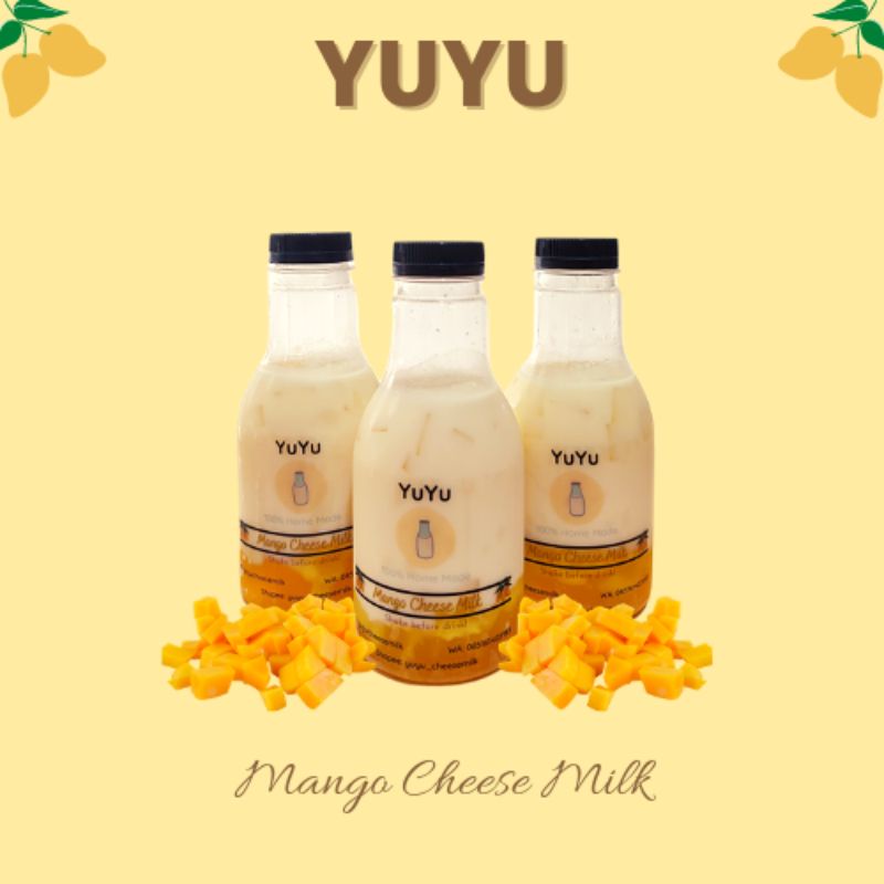 

Paket 3 Yuyu Mango Cheese Milk