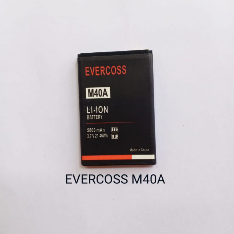 Baterai Evercoss M40A cross battery batre baterei batere batrei