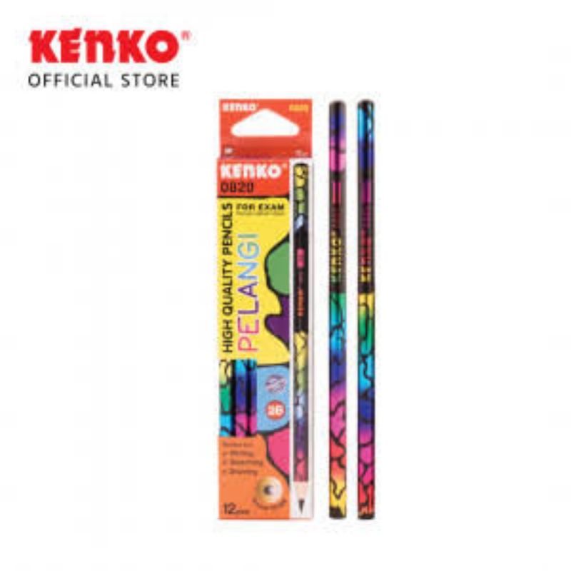 Pensil 2B Pelangi Kenko 0820