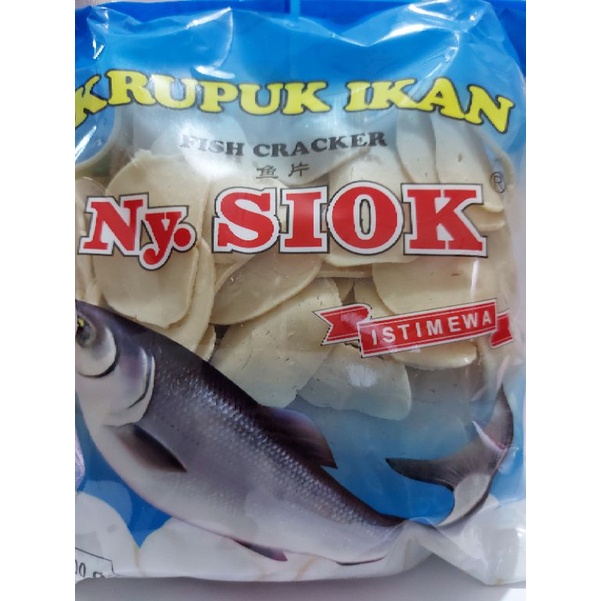 

Kerupuk Ikan Ny siok Istimewa 500gram
