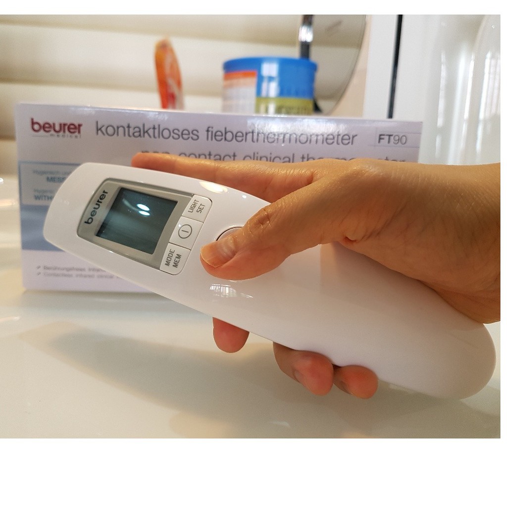 THERMOMETER BEURER FT-90 DIGITAL BAYI &amp; DEWASA FT90 NON CONTACT BEURER MEDICAL ONLINE MEDICALONLINE