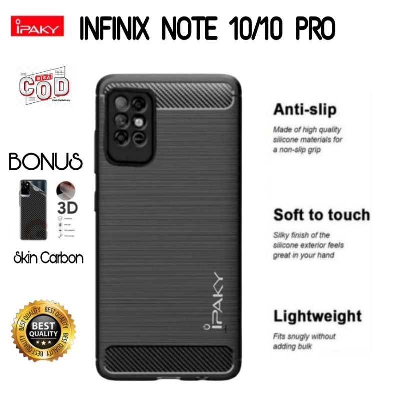 Case INFINIX HOT 11 PLAY NOTE 10 / 10 PRO NFC / 8 / HOT 10S / 9 PLAY Soft Case Premium  Protect Camera