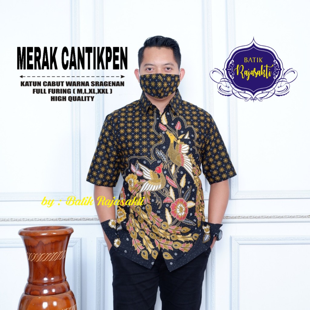 MERAK CANTIKPEN RAJASAKTI KEMEJA BATIK SOLO PRIA LENGAN PENDEK LAPIS FURING ATASAN BATIK PREMIUM ADIWIJAYA ADIYASTA AJISAKA AKHSA ANANTHA ANDHARA ANDHITA ARCHANDRA ARIESWARA  ARJASA ASTAGUNA ASTAMA ASWATAMA BAGAS BASKARA BAYUPUTRA BHISMA BIMA BRAMANTYA