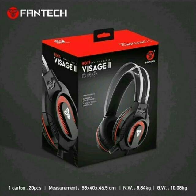 Headset Gaming Fantech HG17 Visage