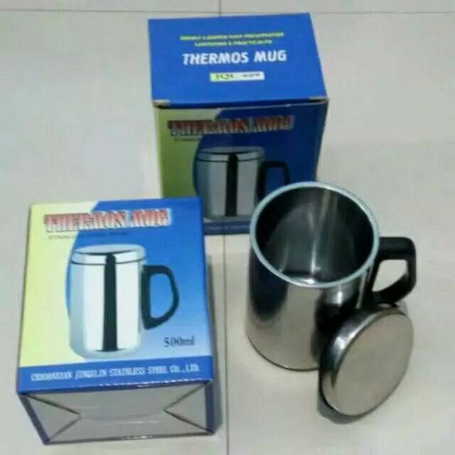 MUG THERMOS TERMOS STAINLESS STEEL