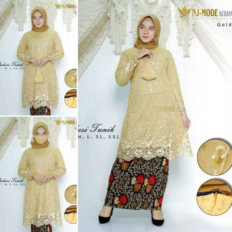 COD SET KEBAYA TUNIK/KEBAYA PESTA/KEBAYA TERBARU &amp; TERLARIS