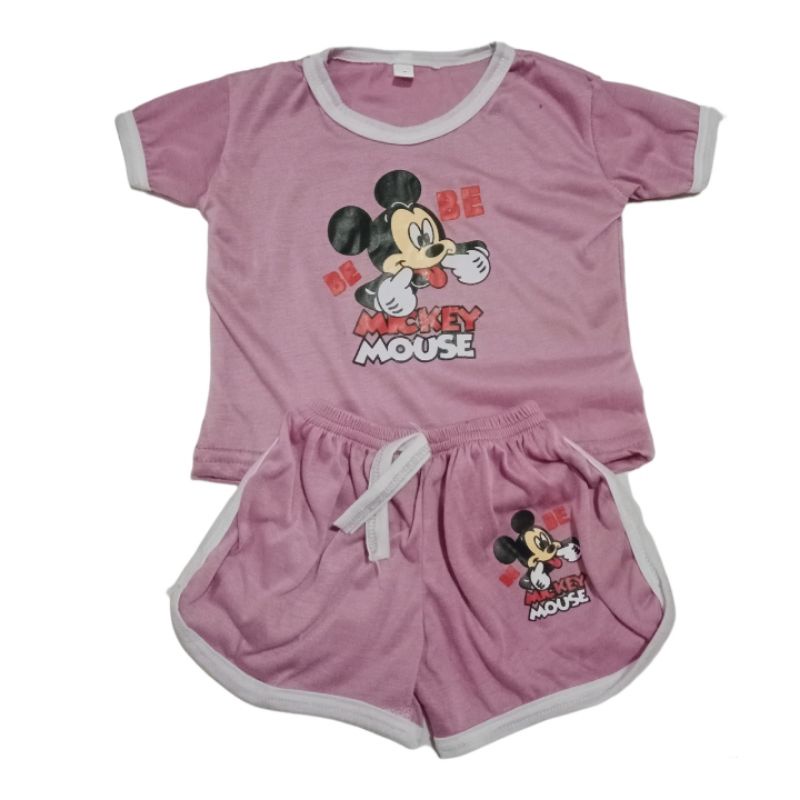 Lover.Fashion,Setelan Anak Playfull Karakter Mickey 1-3 Tahun