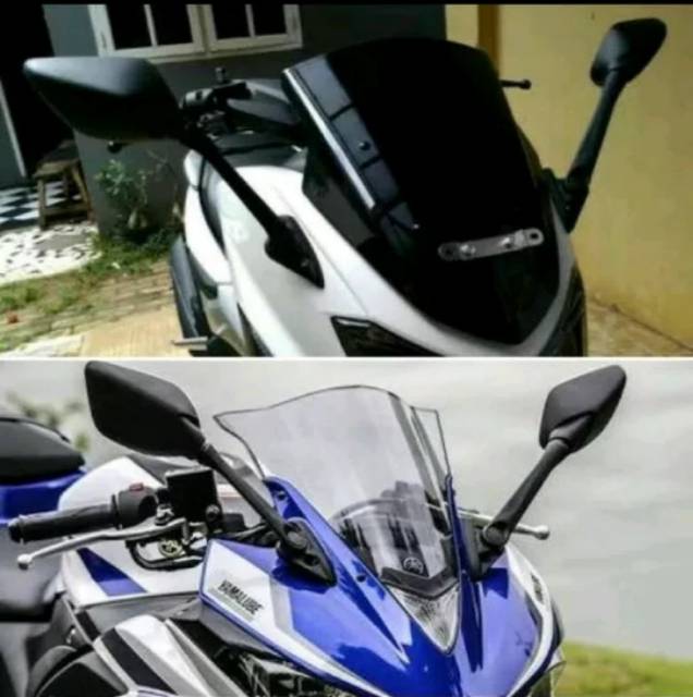 Spion R25 murah spion murah buat motor nmax R15 CBR Kaca Spion R25 Untuk Nmax Cbr R15