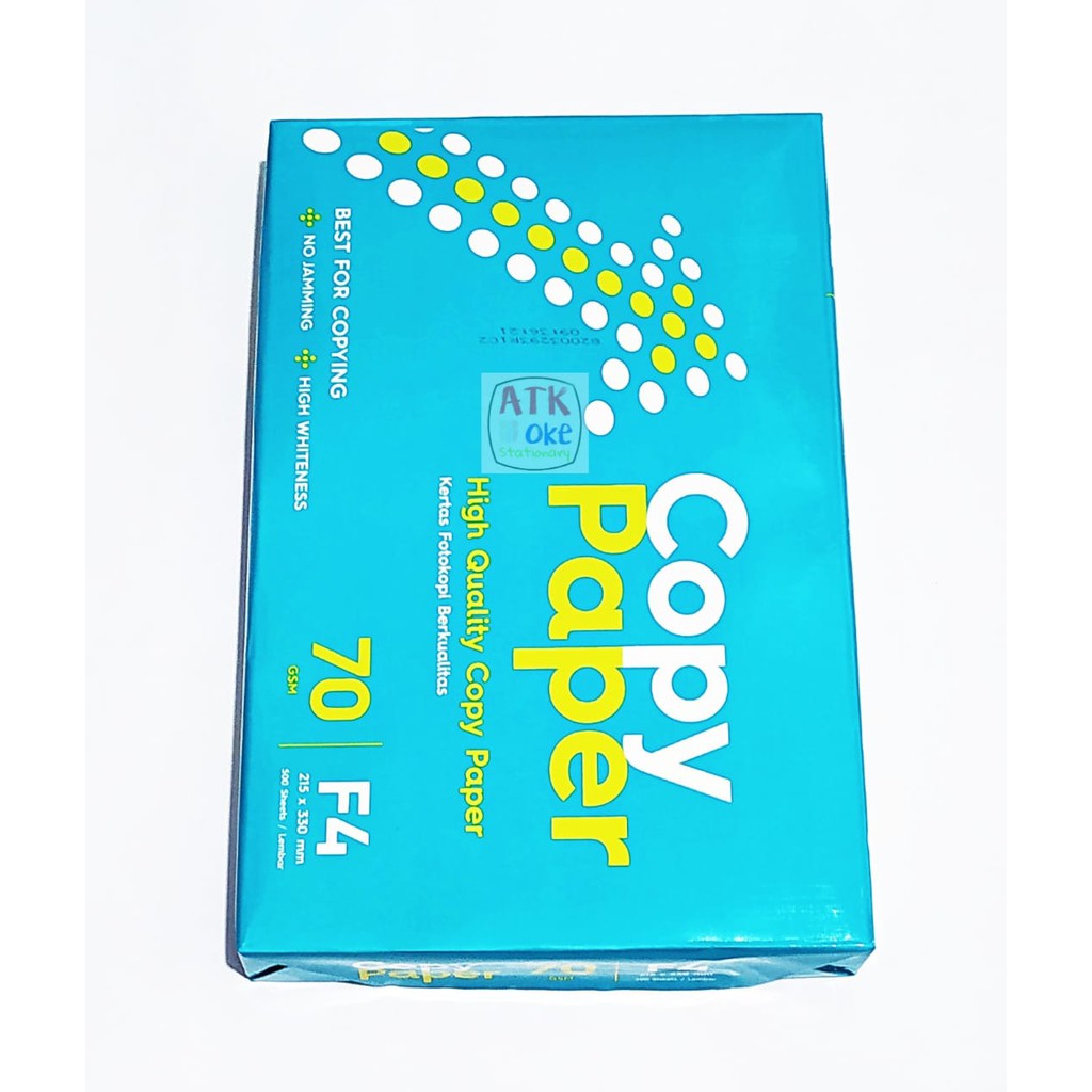 

Copy Paper Kertas HVS F4 75gsm