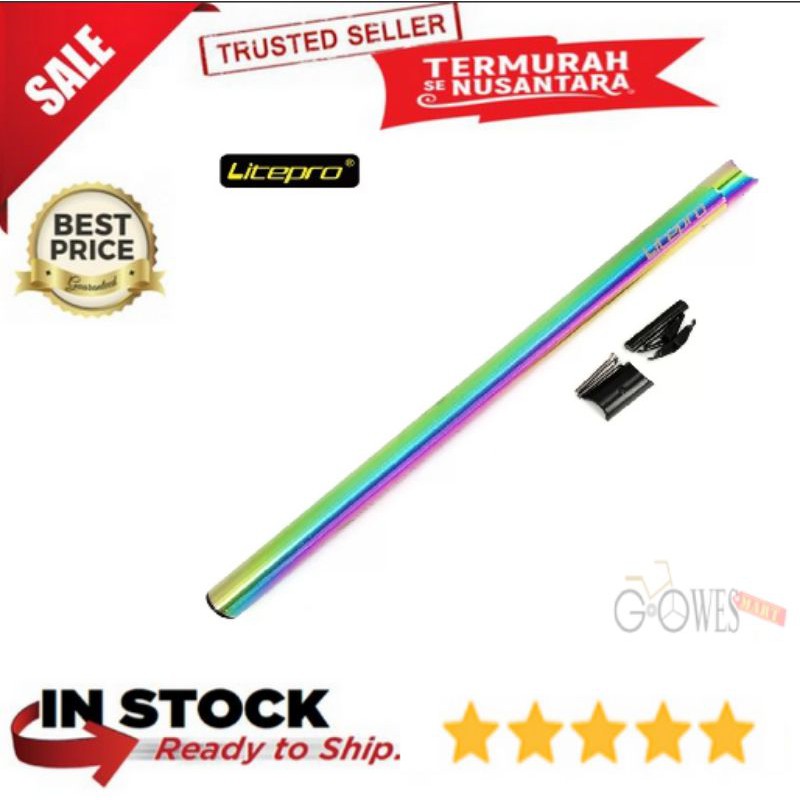 Seatpost Litepro 31.8 Multicolor
