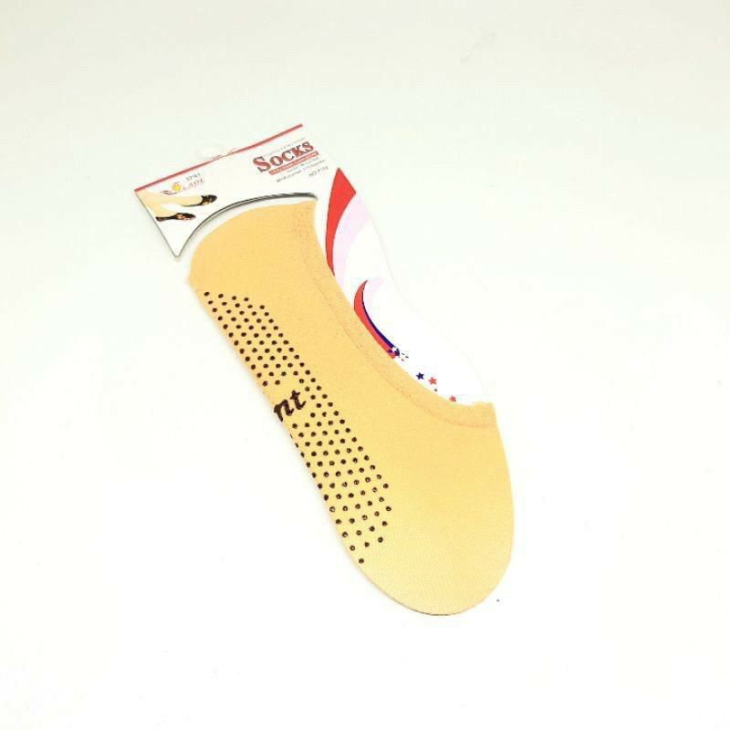 (top invisible) kaos kaki balet point / kaos kaki pendek  hidden socks balet anti slip