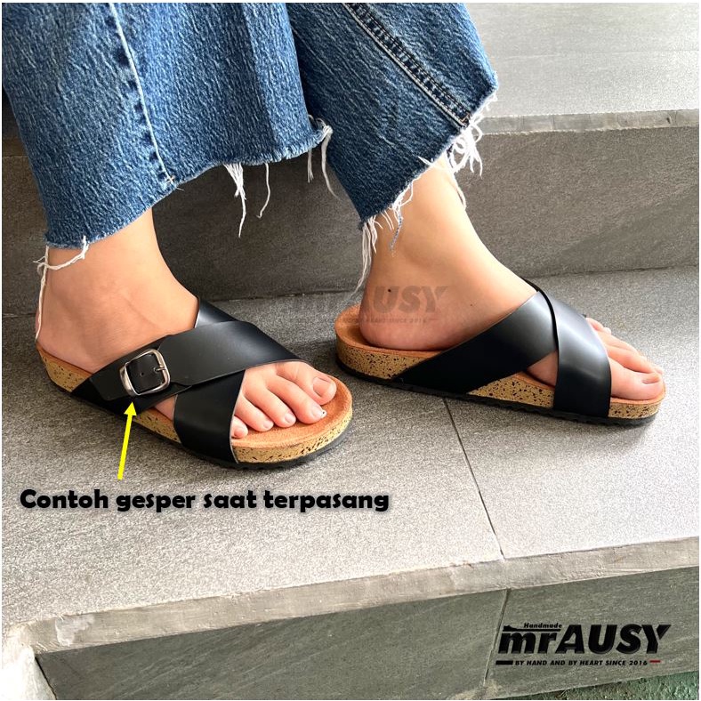 Gesper Sandal Wanita/Cewek Birken mrAUSY Model Kodok