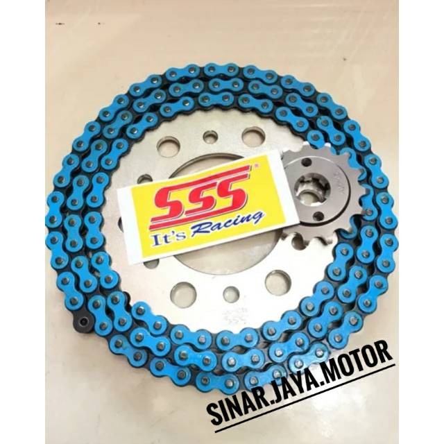 Gear sss ninja 150 ninja r ninja rr 415-130l  warna tipis