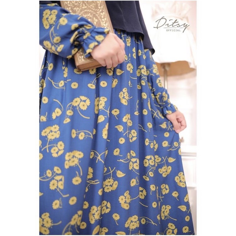 DITSY RUEENA BLUE SIZE L