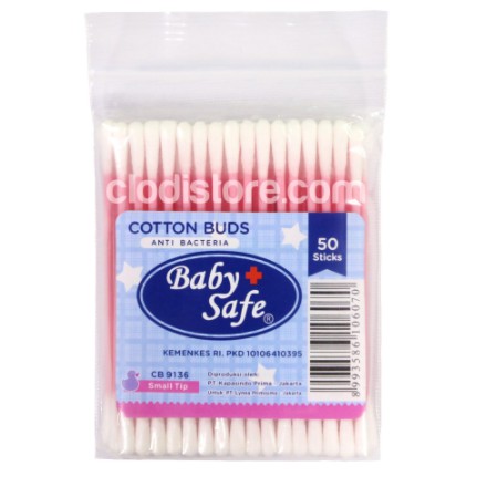 Huki Baby Cotton Bud Small Tip anak bayi Pembersih Telinga