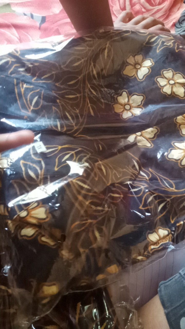 Moura Couple - Sania Ruffle Couple Batik Ori Ndoro, Motif Manggar