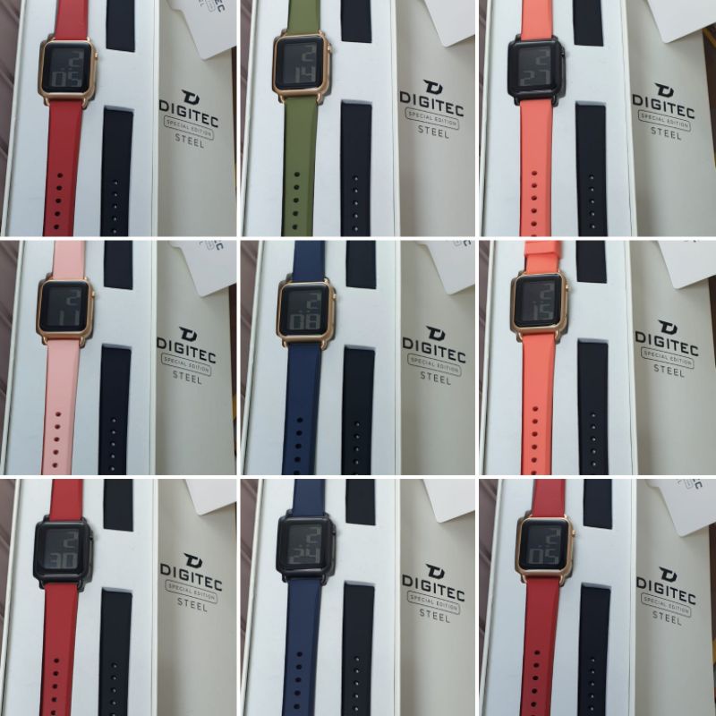 Jam Wanita Digitec MDG- 6090 T ORIGINAL