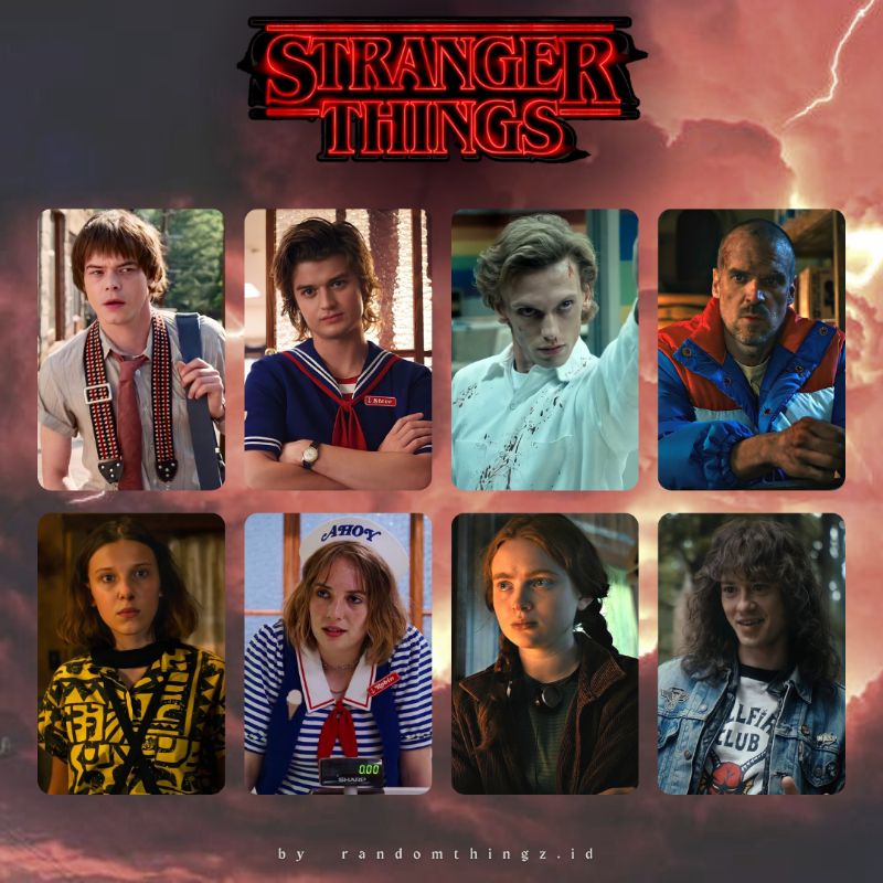 Stranger Things Photocard