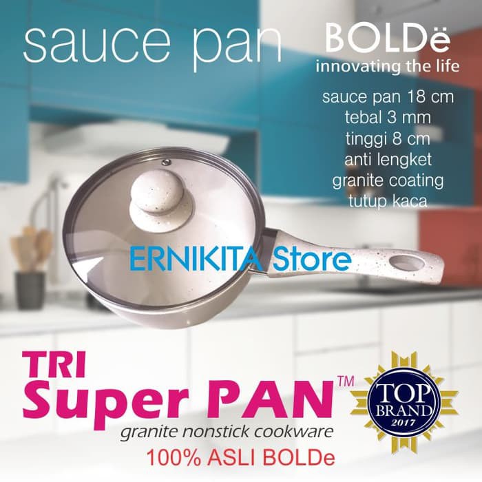 Promo New!! Super Pan Bolde | Panci Granite Ceramic Cookware Set | Free Bubble
