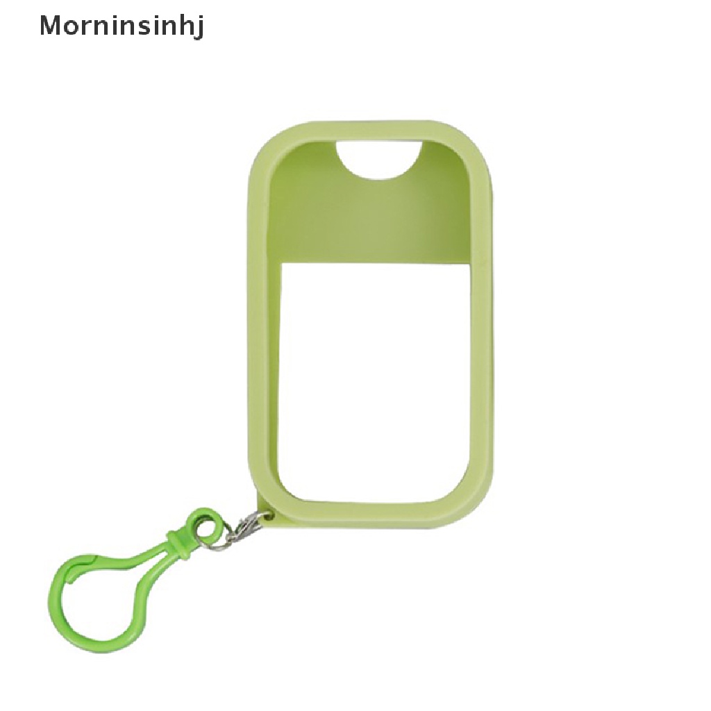 Mornin Card Spray Bottle With Silicone Sleeve Botol Terpisah Reusable Hand Sanitizer id