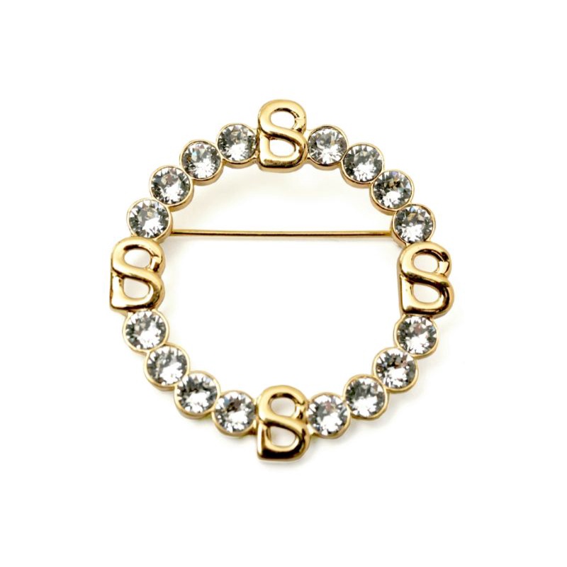 BUTTONSCARVES ACCESORIES ANNA ROUND BROOCH