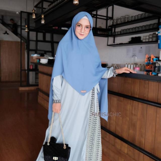 KIREI DRESS DUSTY BLUE