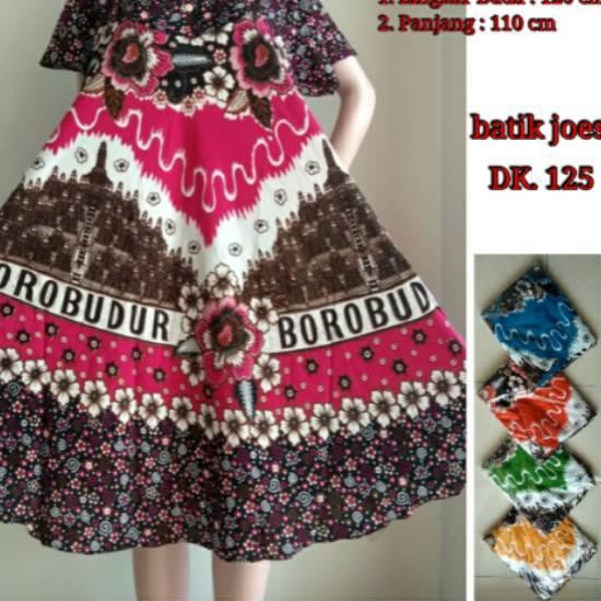 Terbaru Daster Payung Ibu Pola Batik Lengan Pendek Bahan Rayon Adem Ori Bagus Murah Shopee Indonesia