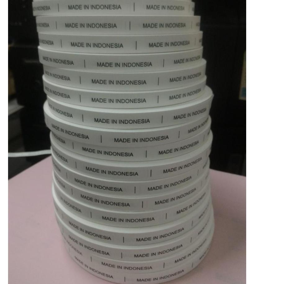 

[PROMO 0Z795] 2.000 pcs Made In Indonesia label; label baju,tas,sepatu,helm,sarung tangan,boneka dll Best Seller