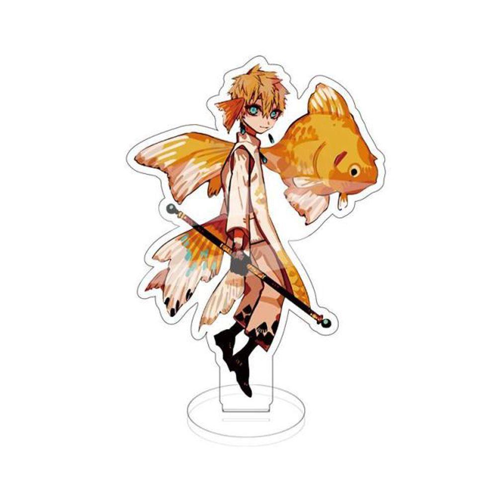 Lanfy Toilet-Bound Hanako-Kun Ornamen Transparan Model Gambar Kartun Anime Charlotte Manga Karakter Stand Display Akrilik