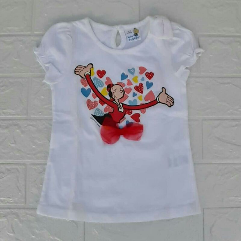 Kaos Anak Perempuan Baby Popeye