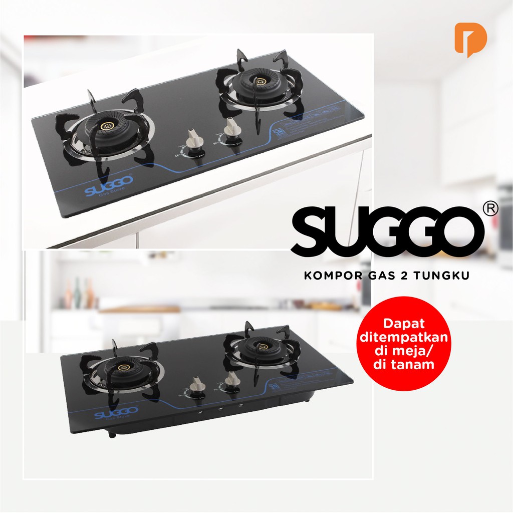 Suggo Kompor Gas 2 Tungku