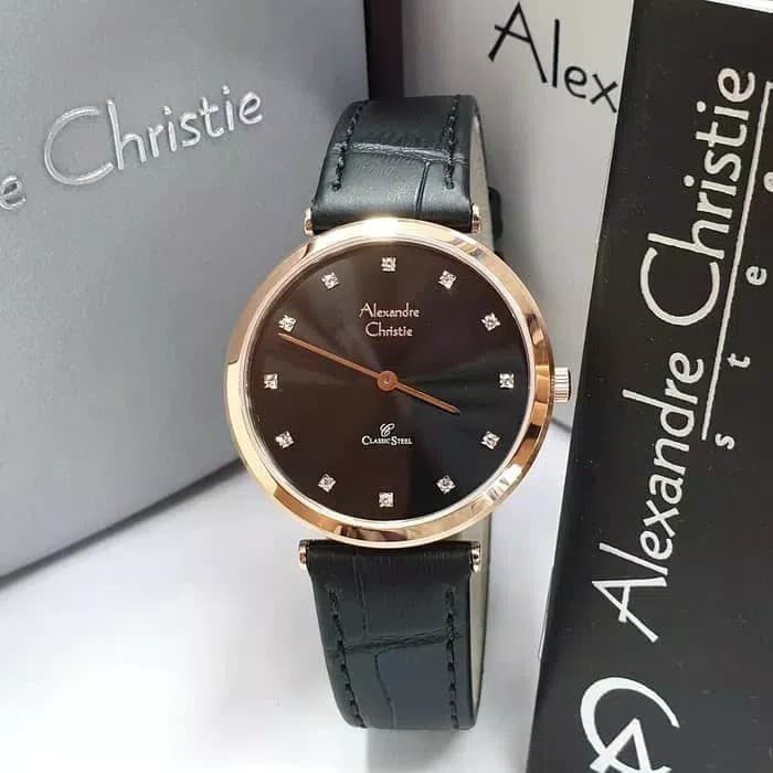 Jam Tangan Wanita Alexandre Christie Original New Model AC9550