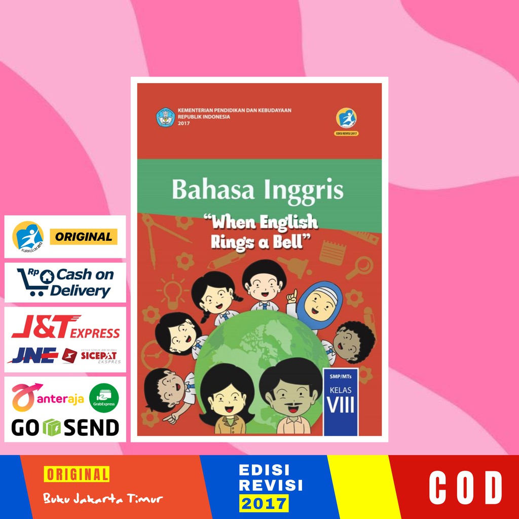 Buku Bahasa Inggris Kelas 8 Kurikulum 2013 Edisi Revisi 2017 Shopee Indonesia