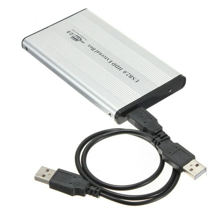 CASING HARDDISK EKSTERNAL FOR HARDISK INTERNAL LEPI SATA + USB CABLE PALING MURAH
