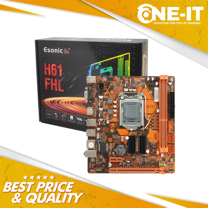 MOTHERBOARD ESONIC H61FHL LGA1155 H61