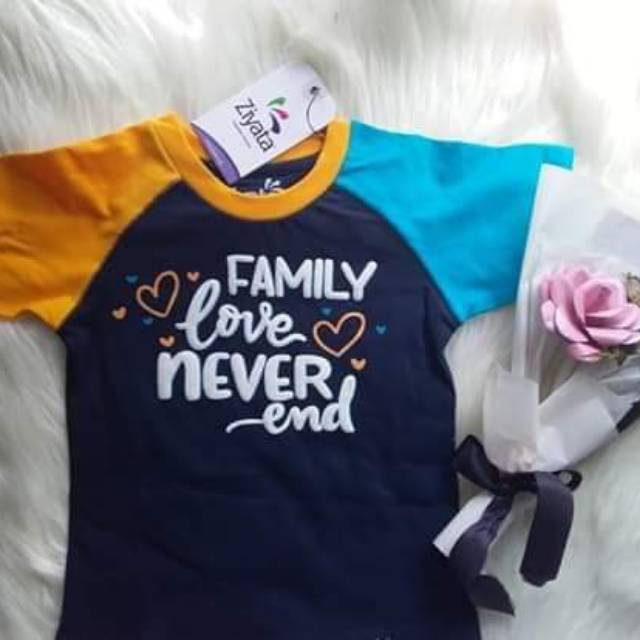 KAOS COUPLE ZIYATA FAMILY