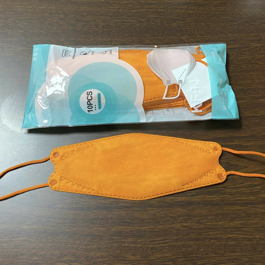 (COD) Masker KF94 Korea 4ply 1Pack Isi 10 PCS Protective Mask Masker EVO MALLSHOPPING-KUNINGTUA