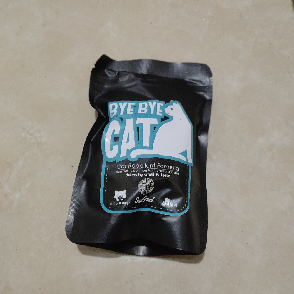 Bye Bye Cat - Gel Pengusir Kucing Kemasan 100 Gram