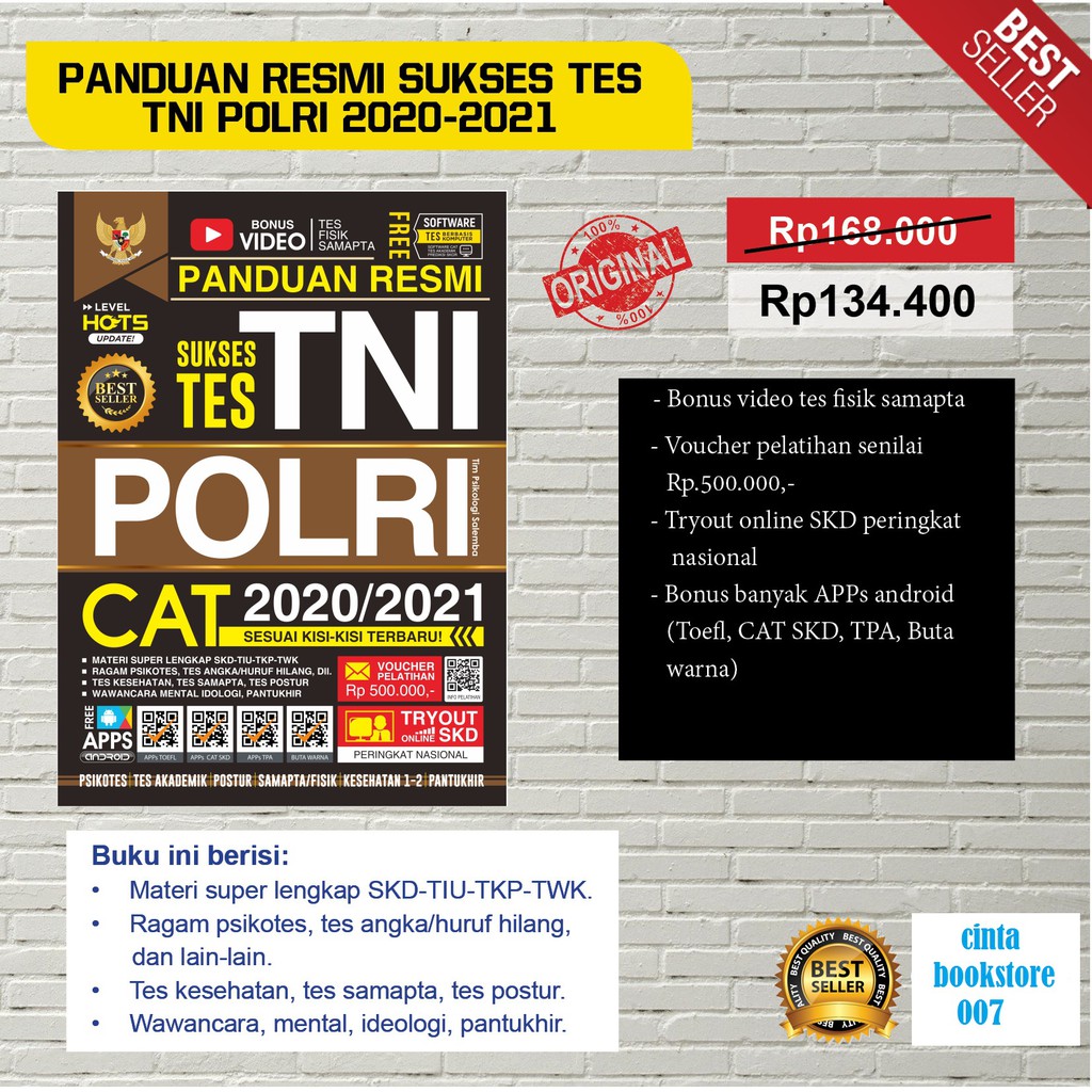 Original Buku Tni Polri Terbaru Panduan Resmi Sukses Tes Tni Polri 2020 2021 Shopee Indonesia