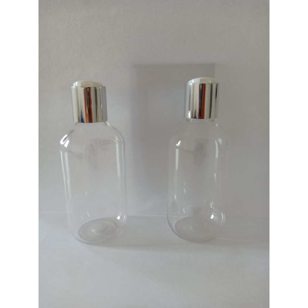 { paket 10pcs } BOTOL SBR 200ML PRESTOP SILVER BODY NATURAL