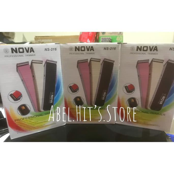 DWS01 ALAT CUKUR RAMBUT MERK NOVA NS 216