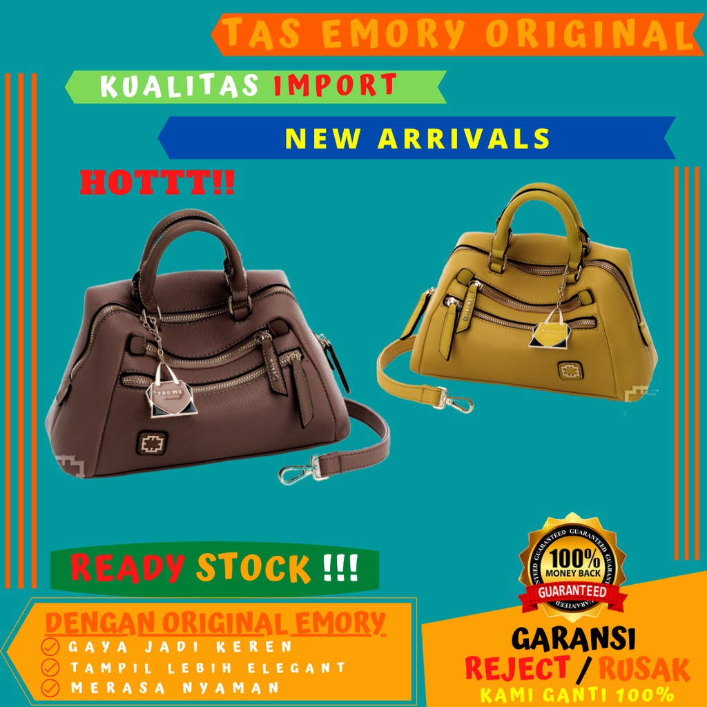 3283 TAS SLEMPANG EMORY ORIGINAL | HAND BAG IMPORT TERBARU EMORY | TAS IMPORT WANITA MURAH BATAM ORI