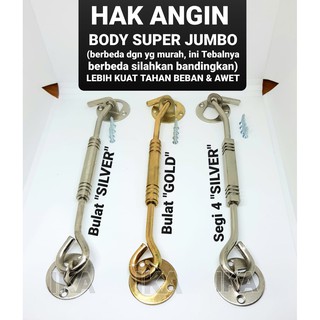 HAK ANGIN CANTOLAN PENAHAN JENDELA TEBAL JUMBO 8 INCH HAK ANGIN CANTOLAN PENAHAN JENDELA TEBAL JUMBO 8 INCH