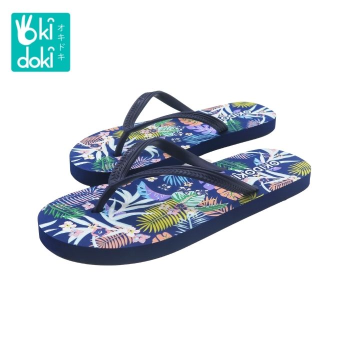 OKIDOKI Lady Slippers Summer Blue 850421A-S - Sandal Wanita
