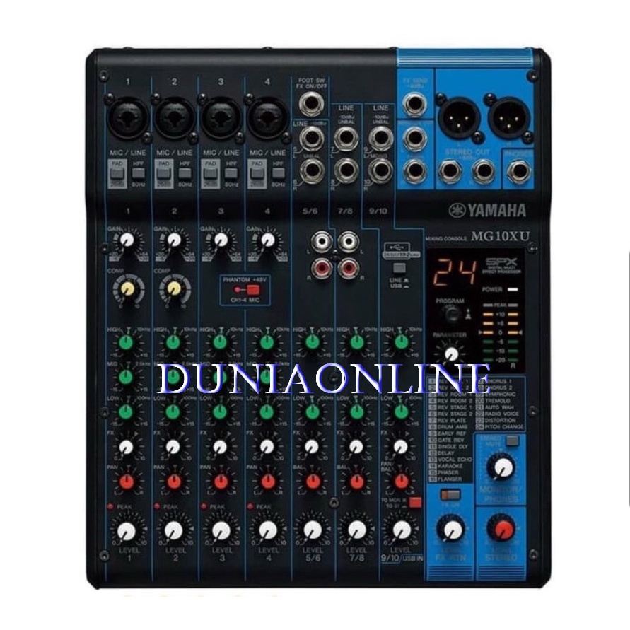 Mixer Yamaha mg10xu mixer 10 channel Yamaha mg10 xu