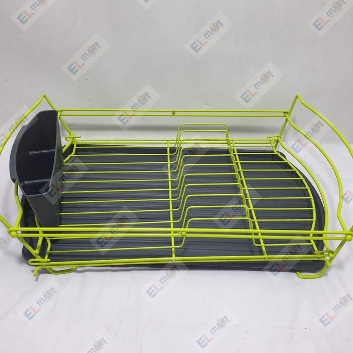 Rak Tempat Piring Sendok Plastik OXONE Eco Dish Rack OX 572 - OX572 - OX-572